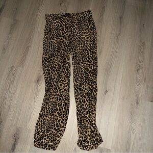 Zara Leopard Print Pants – Women’s XL